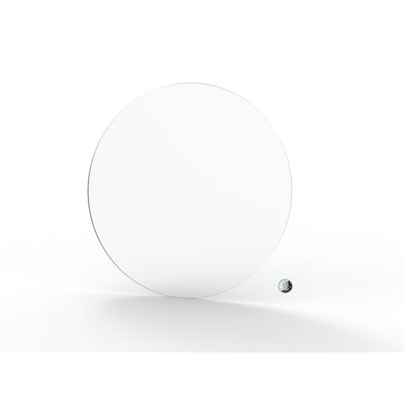 FixtureDisplays® 1PK 18" Clear Acrylic Plexiglass Lucite Circle Round Disc, 3/16" Thick 18822-18"-3/16"