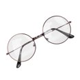 thumbnail image 4 of Gafas con lentes transparentes de estilo vintage, unisex, para hombres y mujeres, gafas con montura metálica, 4 of 8