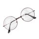 thumbnail image 3 of Gafas con lentes transparentes de estilo vintage, unisex, para hombres y mujeres, gafas con montura metálica, gafas de bronce, 3 of 8