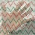 thumbnail image 3 of Chevron Tulle Curtains with Rod Pocket, Digital Chevron Forms Technical Elements Retro Insignia Illustration, Sheer Drape for Wedding Party 2 Panels, 7 Sizes, Pink Cream Green, by Ambesonne, 3 of 3