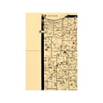 thumbnail image 4 of Railroad Map - Indiana Railroad Routes - McEwen 1897 - Vintage Wall Art, 4 of 4