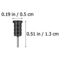 thumbnail image 3 of 12 pares de tapones antipolvo para auriculares y conectores tipo C para teléfonos Android, 3 of 7