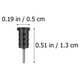 thumbnail image 3 of 12 pares de tapones antipolvo para auriculares y conectores tipo C para teléfonos Android, 3 of 7