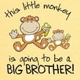 thumbnail image 3 of CafePress - Big Brother T Shirts Monkey Toddler T Shirt - Cute Toddler T-Shirt, 100% Cotton, 3 of 4