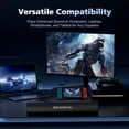 thumbnail image 6 of Bravoul Bluetooth Soundbar 2.0-Channel Stereo 18.11 in with Charging Cable & Built-in Amplifier, Black, 6 of 9