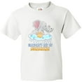 thumbnail image 3 of Inktastic Grandma's Ray Of Sunshine Cute Elephants Rainclouds and Sun Youth T-Shirt, 3 of 5