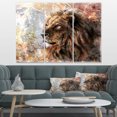 thumbnail image 1 of Design Art - Lion Paisible, 1 of 3