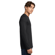 Gildan Men's Softstyle Long Sleeve T-Shirt, Crew Neck Modern Classic Fit Tee, Black, XL