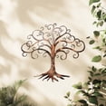 thumbnail image 4 of Wall Decor Art, Outdoor Sculpture, Modern Hanging Accent, Strong Weatherproof Build and Simple Hook Install for Garden Borders, Entryway Walls, and Balcony Corners., 4 of 9