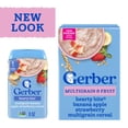 thumbnail image 2 of Gerber Hearty Bits Toddler Cereal, Banana Apple Strawberry Multigrain Cereal, Toddler Food 8 oz, 2 of 15
