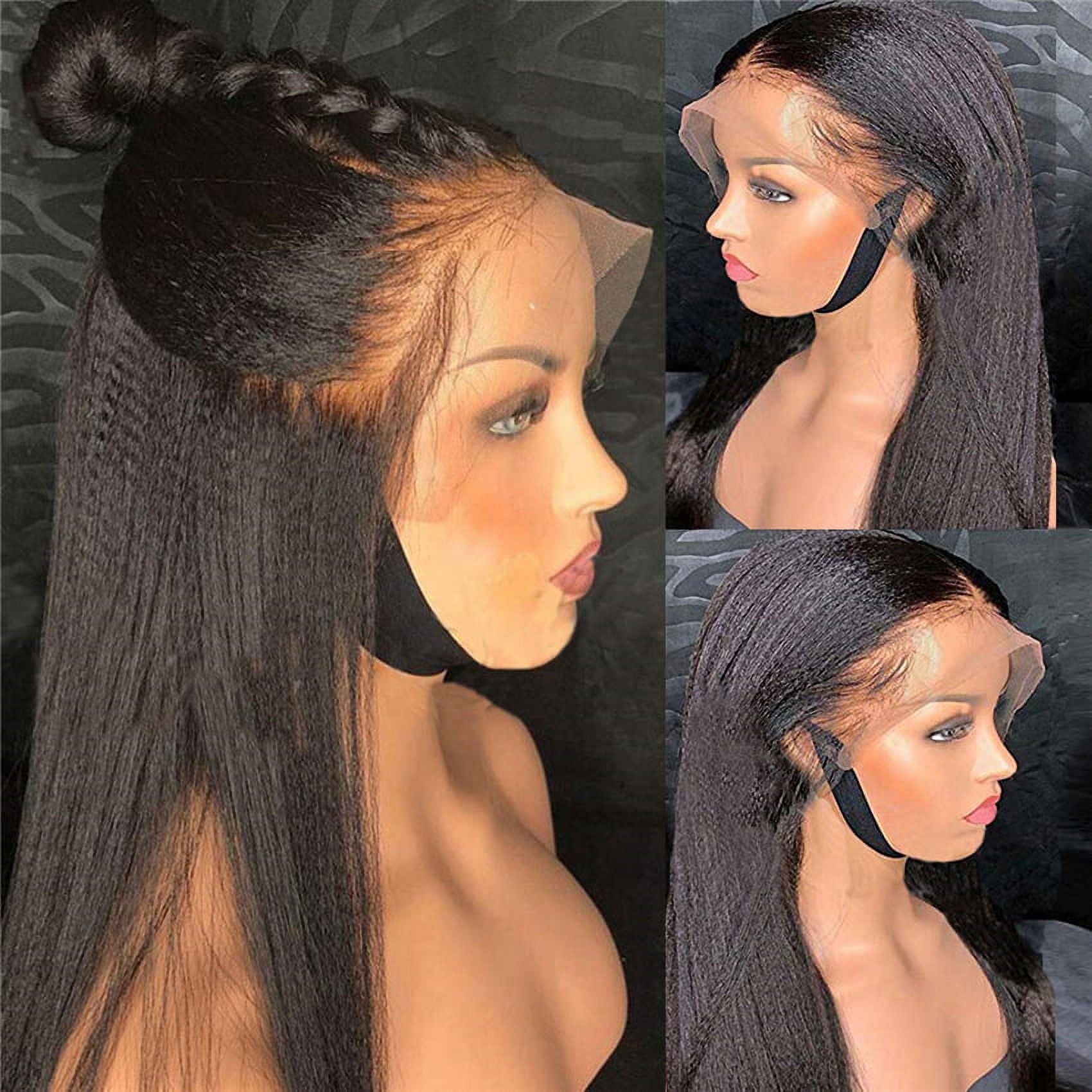 Transparent UTOURS Straight Lace Front Wig Pre Plucked UTOURS Brazilian 13x6 Lace Closure Human Hair Wig For Woman Natural Hairline