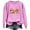 Pink-Tops, variant on Inverlee Womens Thanksgiving Sweatshirts Plus Size Turkey Pumpkin Graphic Sweatshirt Fall Long Sleeve Loose Fit Shirts Crewneck Tunic Tops Outfit