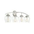 thumbnail image 4 of Trade Winds Lighting 4-Light Bathroom Vanity Light In Brushed Nickel, 4 of 5