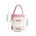 thumbnail image 3 of Christmas Gift Bags 16 Inches Reusable Drawstring Santa Snowman Decorations for Candy Cookies Party Favors Holiday, 3 of 6