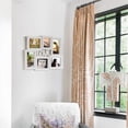 thumbnail image 4 of Cadre Photo Mural Décoratif Moderne pour Collage de 6 Photos, Design Texte Amour, Blanc, 4 of 7