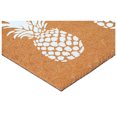 thumbnail image 5 of Calloway Mills 116301729 White Pineapple Trio Doormat, 17" x 29", 5 of 7