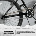 thumbnail image 6 of cubsala 26 Inch BMX Race Bike Trident Bicycles Beginner-Level to Advanced Riders with 2 Pegs Trick Cycling and Professional BMX Riding, Black, 6 of 10