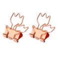 thumbnail image 4 of Flower Shaped Paper Clips, 100Pcs Strong Clamping Force Portable Flower Hollow Long Tail Binder Clamp  for Working, 4 of 8