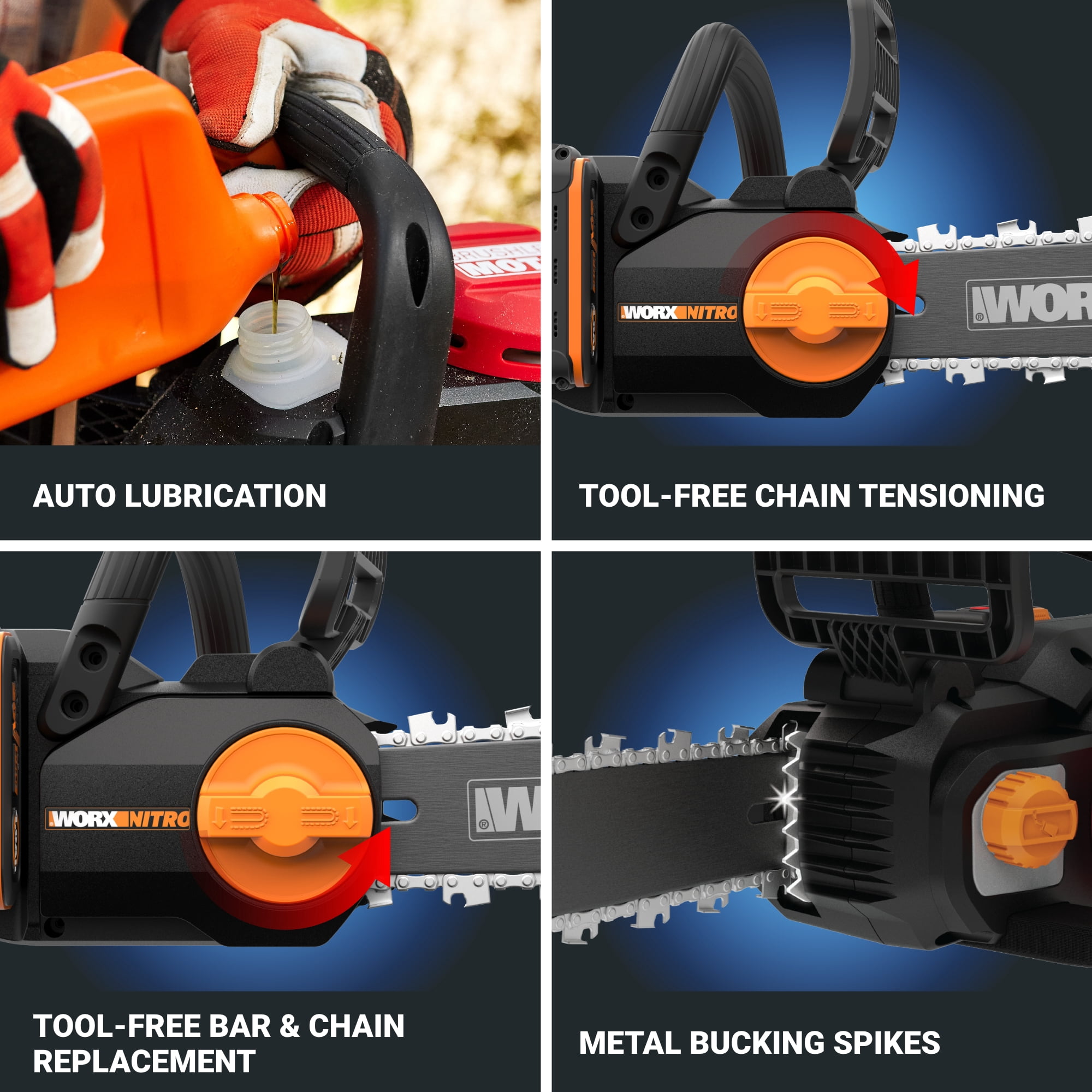 Worx Nitro WG350.9 20V Brushless 12