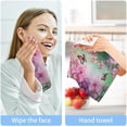 thumbnail image 7 of Coolnut Butterfly Washcloths, Soft and Absorbent Cotton Towel, 4 Pack 12 X 12 Inches Premium Quick Dry Face Towel Wash cloth, 7 of 7