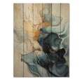 thumbnail image 3 of Designart "Minimalism Serenity In Flow" Minimalism Print on Natural Pine Wood, 3 of 5