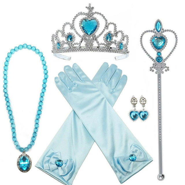 Ensemble de Déguisement de Princesse pour Filles Accessoires de Costume de Fête