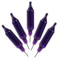 thumbnail image 1 of Vickerman W2V2006 2.5 volt 200mA Purple Glass Incandescent Mini Bulbs - 500 per Bag, 1 of 1
