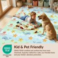 thumbnail image 4 of Design&I 4'x6' Washable Area Rug Classroom Creatures Underwater Themed Decorative Ocean Whale for Home Office, Under Desk, Snag-Free Skid-Resistant Medium, 4 of 7