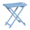 thumbnail image 2 of Convenience Concepts Designs2Go Folding Tray Table, Light Blue, 2 of 5