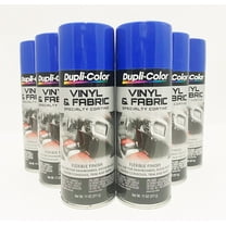 Dupli Color HVP102 Vinyl & Fabric Blue Flexible Finish 11 oz Spray Paint, 6 Pieces