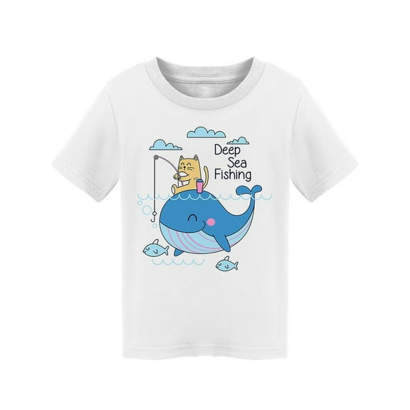 Deep Sea Fishing T-Shirt Toddler -Image by Shutterstock,  2 Toddler