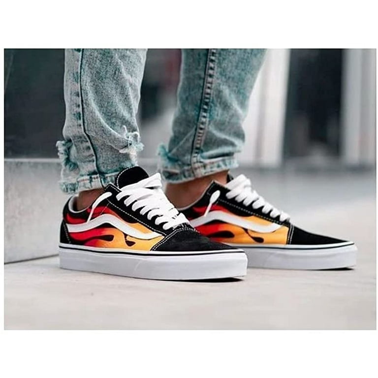 靴 VANS OLDSKOOL FLAME 9H VANS OLD SKOOL 36 DX 