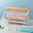 thumbnail image 3 of 48 Caja de Hielo de Gran Capacidad de Silicona Doble Almacenamiento de Hielo Caja de Hielo Hielo Congelado Artefacto de Refrigerador con Tapa Rosa, 3 of 5