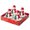 White, variant on Hot Sale!4Pcs Christmas Candles,White Tea Lights Candles,Santa Claus Christmas Tree Snowman Elk Pinecone House Candles Gifts for Christmas Decor Home Decor Party Bedroom Room Table Decorations