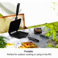 thumbnail image 4 of Superior Waffle Plates, Non-Stick Teflon Coating with Deep Fill Traditional Belgian Waffle Space, Kitchenware Waffle, 4 of 5