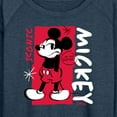 thumbnail image 3 of Disney - Mickey Iconic - Women's Lightweight French Terry Long Sleeve Shirt, 3 of 5