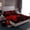 Red, variant on Castle Fairy Boys Girls Video Game Twin Sheet Sets,Abstract Geometric Gamepads Bedding