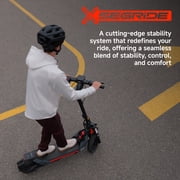 Segway ZT3 Pro Electric Scooter, 24.9 mph Max Speed, 43.5 Miles Max Range, Teens and Adults, Gray and Red