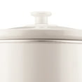 thumbnail image 3 of Brentwood SC-135W Kitchen 3 Quart Slow Cooker with Multiple Heat Settings, White, 3 of 8