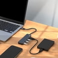 thumbnail image 2 of USB C Hub 10Gbps 4 Port USB 3.2 HUB USB Port Extender Aluminum Adapter, 2 of 8