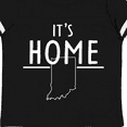 thumbnail image 4 of Inktastic It's Home- State of Indiana Outline Boys or Girls Toddler T-Shirt, 4 of 5