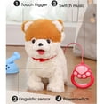 thumbnail image 5 of A Interactive Walking Dog Toy With Voice Imitation Remote Control For Kids Educational Companion Talking Barking Functions Polyester Fiber Safe Design, 5 of 6