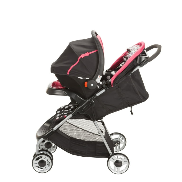 Disney Baby Lift Stroll Plus Travel System Minnie Coral Flowers