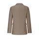 thumbnail image 5 of Blazer informal de negocios para mujer, chaqueta de trabajo de manga larga con abertura frontal y hombreras, moda de otoño 2024, 5 of 8