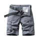thumbnail image 2 of pstuiky Pantalones cortos para hombre, Pantalones cortos cargo de talla grande para hombre, con múltiples bolsillos, holgados, para playa y verano Pantalones cortos de baloncesto, 2 of 4