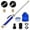 Blue, variant on Upgraded Jet Nozzle Power Washer for Garden Hose, 2-in-1 Jet Nozzle Power Washer for House, Hydro Jet High Pressure Washer Tools with Quick Connectors - 18 Inch(Blue)