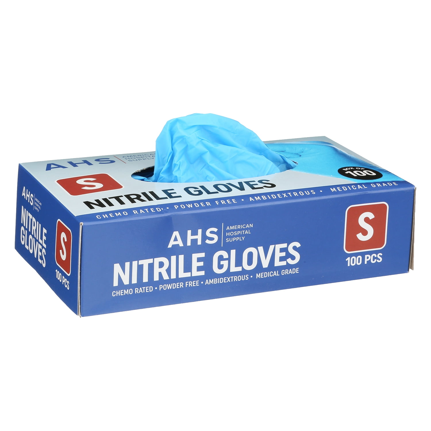 American Hospital Supply Nitrile Gloves - Latex-Free, 1000 Count for Healthcare