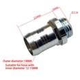 thumbnail image 4 of 6PC Water Cooling Barb Fitting 2-Touch Fitting G1/4 Thread Hose Pagoda Connector, 4 of 8