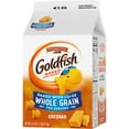 Goldfish Cheddar Cheese Crackers, Baked with Whole Grain, 27.3 oz