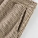 thumbnail image 3 of Ceisia Men Solid Color Corduroy Drawstring Pants Elastic Waist Tapered Leg Gift Trousers, 3 of 8